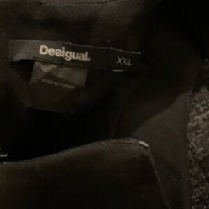 #5 Desigual Sleeveless Patterned Sheath Dress – XXL